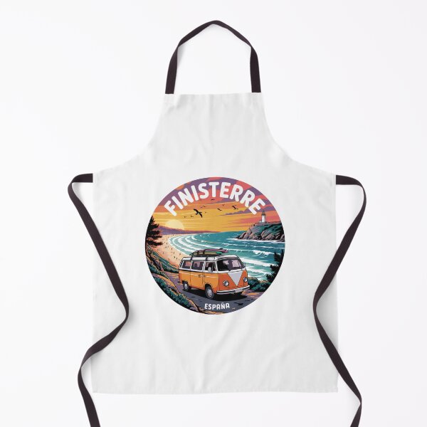 Item preview, Finisterre España - Coastal Sunset with Surfboards and Lighthouse designed and sold by CircinusStore.