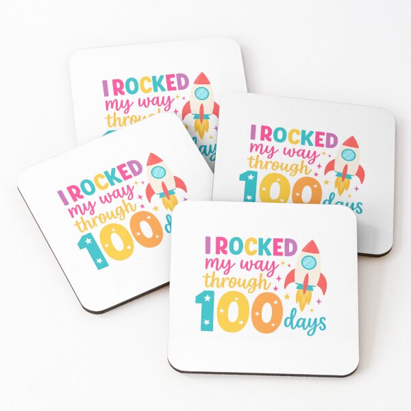 Item preview, i rocked my way through 100 days – Music Theme designed and sold by artcultreone.