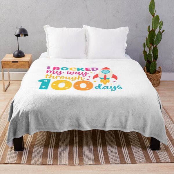 Item preview, i rocked my way through 100 days – Music Theme designed and sold by artcultreone.