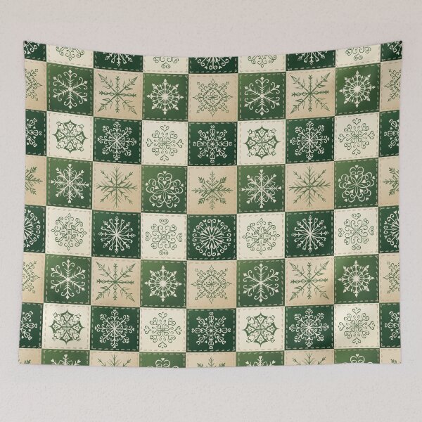 Item preview, Christmas Quilt - green designed and sold by AllegraMussato.