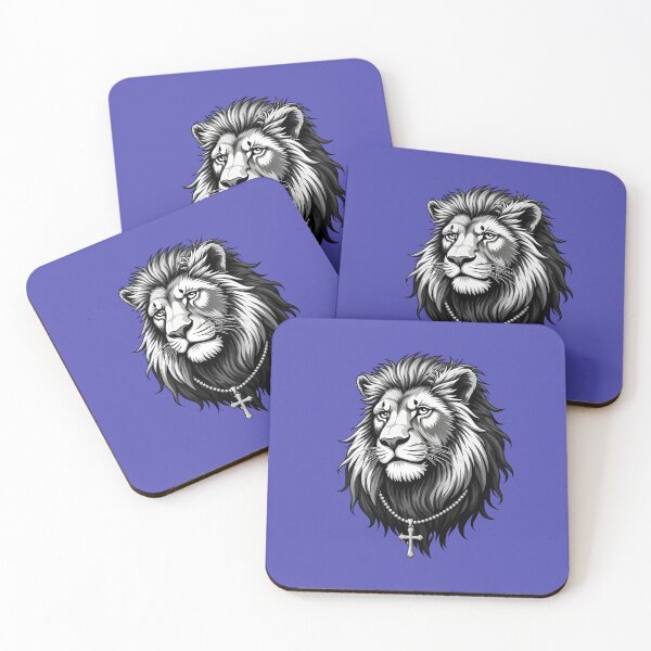 Item preview, A STREET LION WITH A CROSS designed and sold by infinitearte.