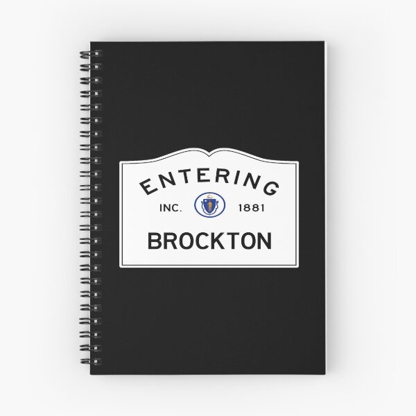 Item preview, Entering Brockton Road Sign - Brockton, Massachusetts aka City of Champions designed and sold by SouthShorePics.