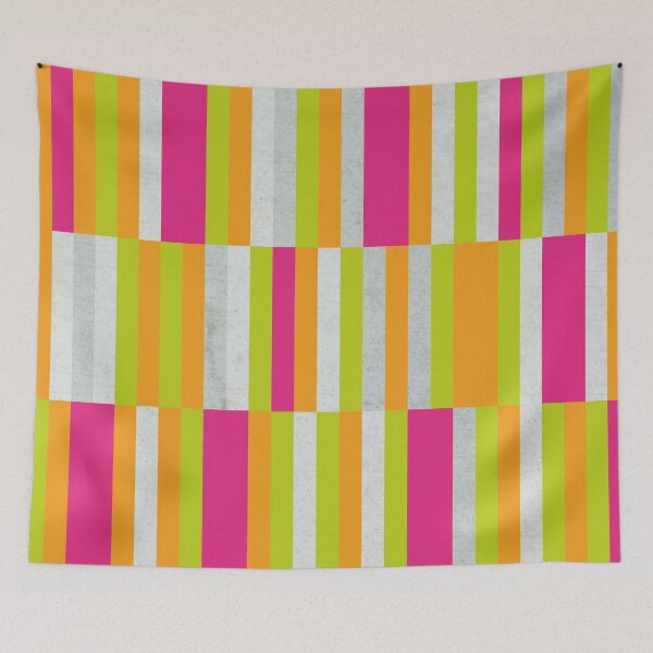 Item preview, Fresh Spring Stripes -  Abstract Geometric Design designed and sold by Petra Lang.