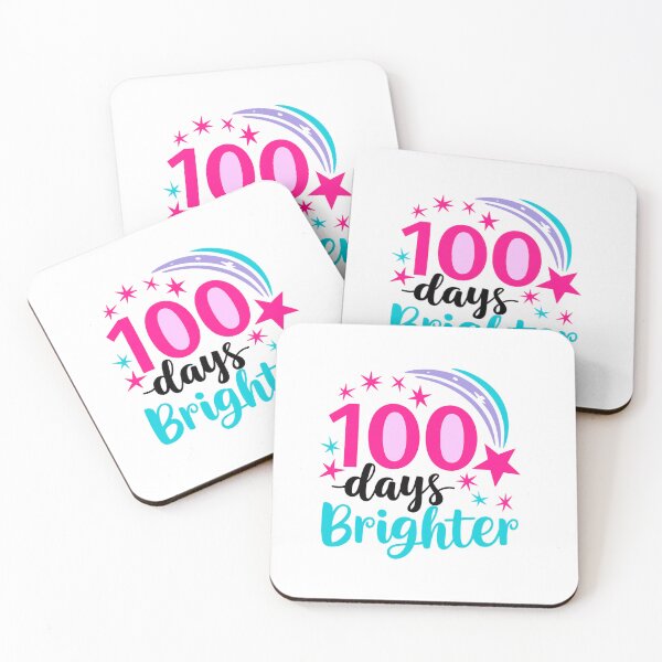 Item preview, 100 days brighter – Light Bulb Theme designed and sold by artcultreone.