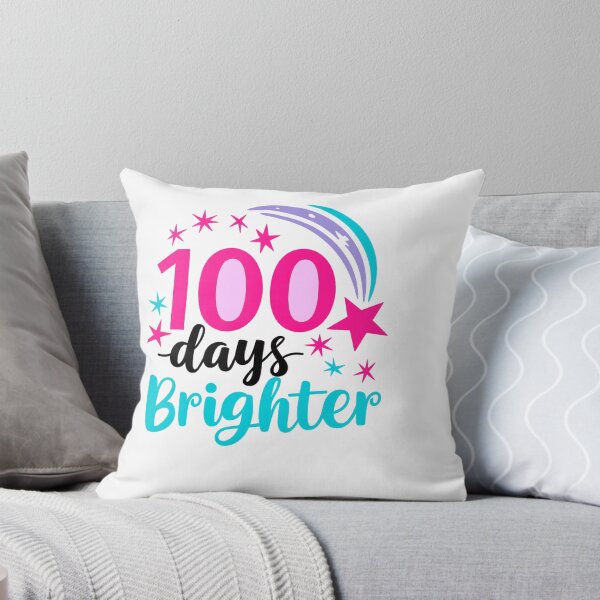 Item preview, 100 days brighter – Light Bulb Theme designed and sold by artcultreone.