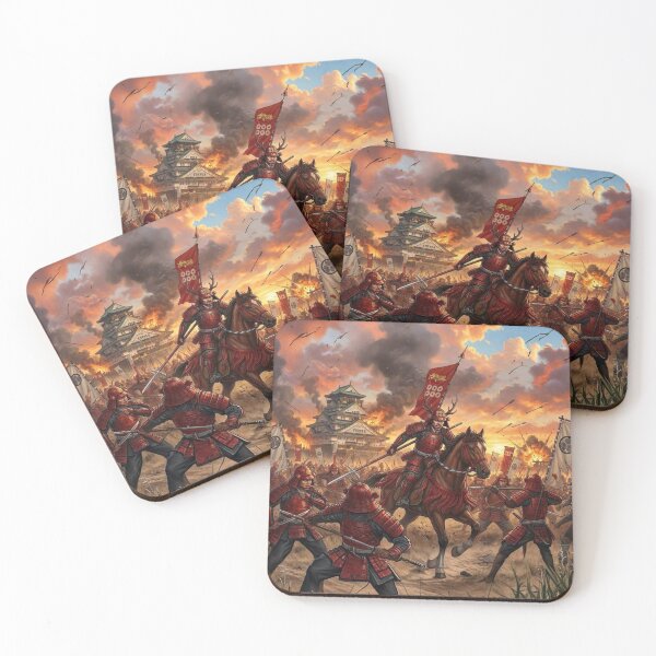 Item preview, Yukimura Sanada — The Crimson Charge at Osaka Castle 真田幸村 ― 大坂の陣・紅蓮の突撃 designed and sold by Mori-no-Akari.