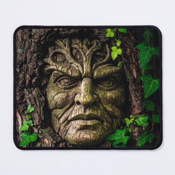 Item preview, Pagan Green Man - design 2 designed and sold by lokiblueguitar.