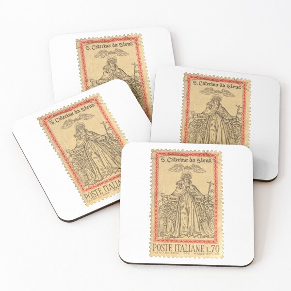 Item preview, Italy St Caterina Vintage Postage Stamp designed and sold by red-amber65.