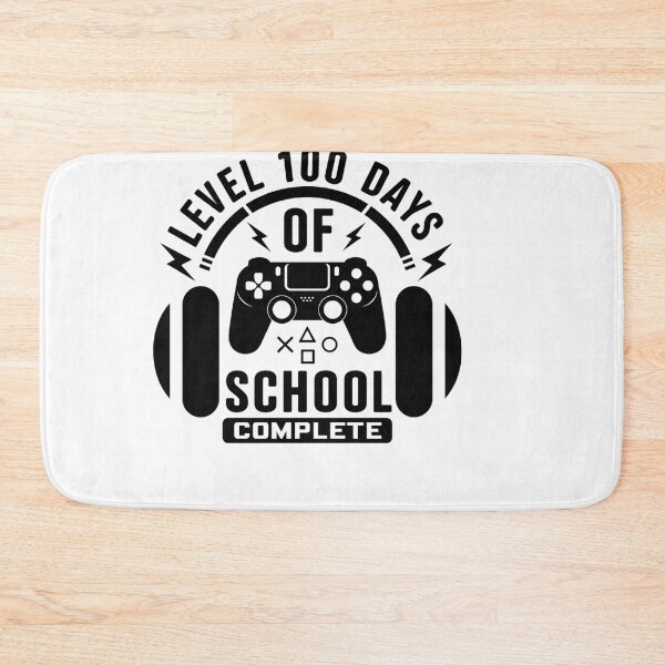Item preview, level 100 day of school complete – Gaming Theme designed and sold by artcultreone.