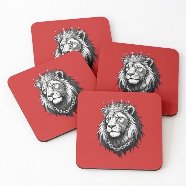 Item preview, A STREET LION WITH A KING'S CROWN designed and sold by infinitearte.