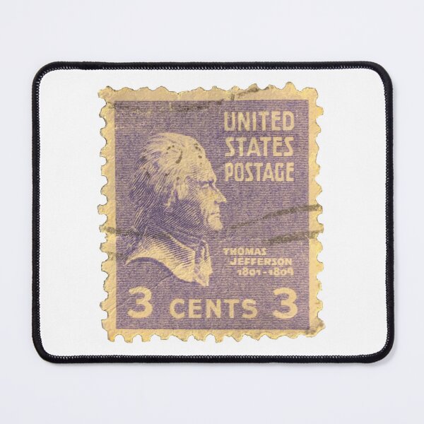 Item preview, Thomas Jefferson Purple Vintage USA Postage Stamp designed and sold by red-amber65.