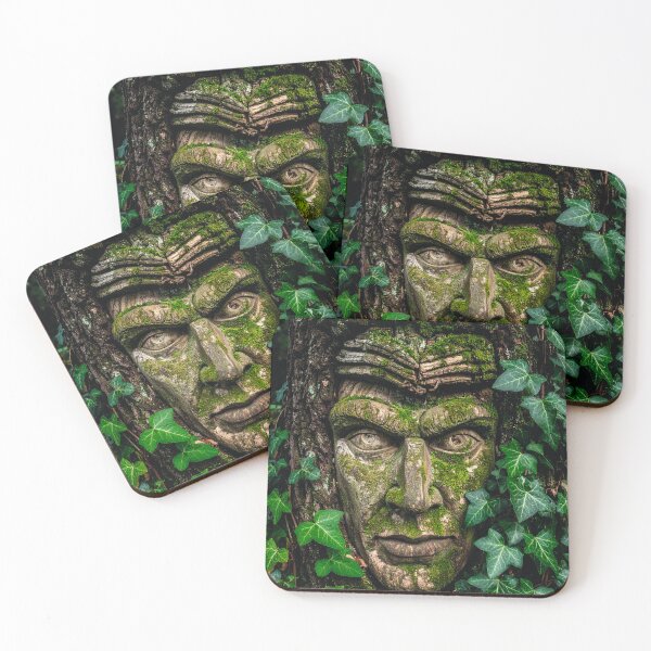 Item preview, Pagan Green Man - design 1 designed and sold by lokiblueguitar.