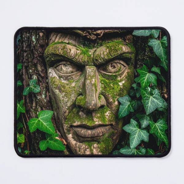 Item preview, Pagan Green Man - design 1 designed and sold by lokiblueguitar.