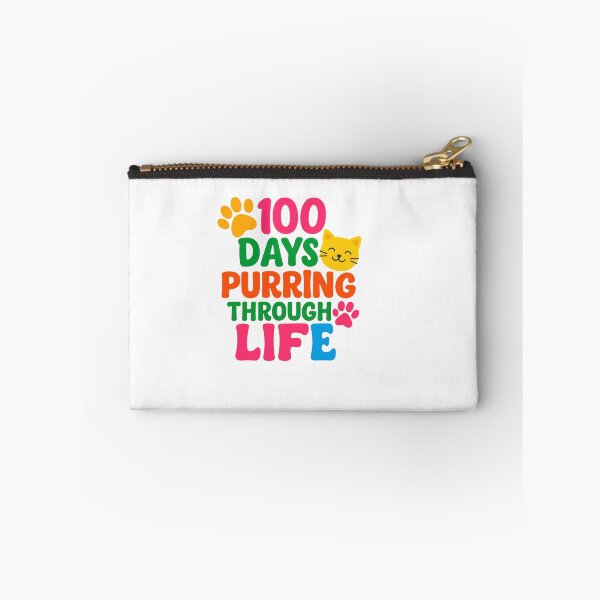 Item preview, 100 days purring through life – Cat School Theme designed and sold by artcultreone.