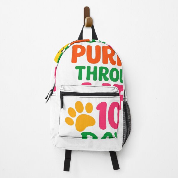 Item preview, 100 days purring through life – Cat School Theme designed and sold by artcultreone.