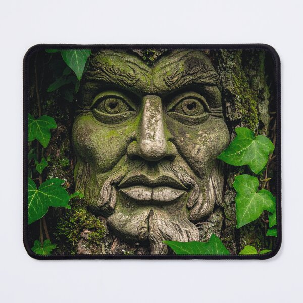 Item preview, Pagan Green Man - design 3 designed and sold by lokiblueguitar.