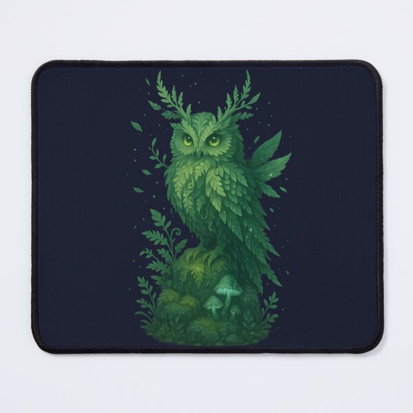 Item preview, Botanical Owl Spirit – Witchcore Forest Familiar designed and sold by HBR-Graphics.