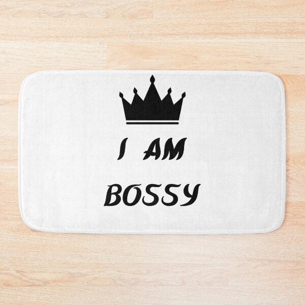 Item preview, "I AM BOSSY" Confident and Empowering Statement designed and sold by DraftNDreamShop.