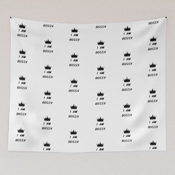 Item preview, "I AM BOSSY" Confident and Empowering Statement designed and sold by DraftNDreamShop.