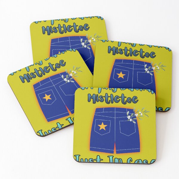 Item preview, Carrying Backup Mistletoe Just In Case Funny Christmas Shorts designed and sold by AnaPixMar.