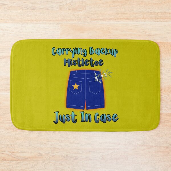 Item preview, Carrying Backup Mistletoe Just In Case Funny Christmas Shorts designed and sold by AnaPixMar.