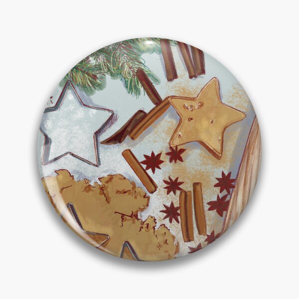 Item preview, Christmas Gingerbrea Biscuits, Cookies, Baking Still Life by Dina Stoianova designed and sold by Dina Stoianova.