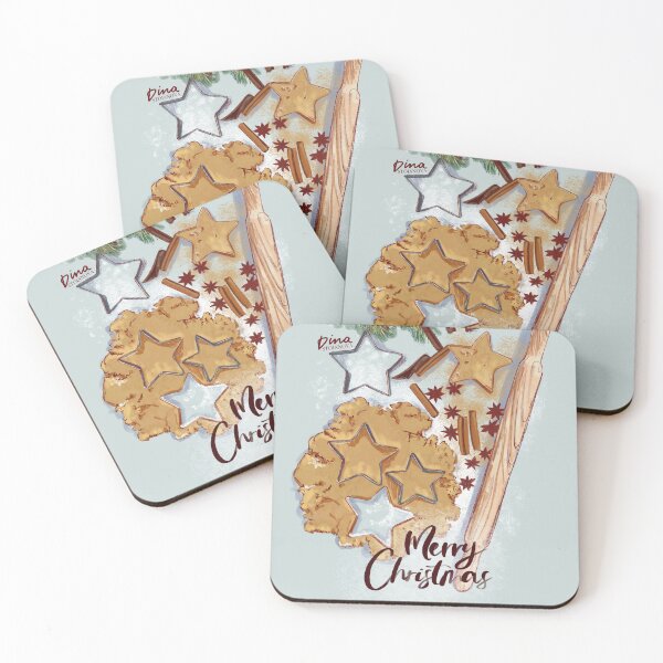 Item preview, Christmas Gingerbrea Biscuits, Cookies, Baking Still Life by Dina Stoianova designed and sold by Dina Stoianova.
