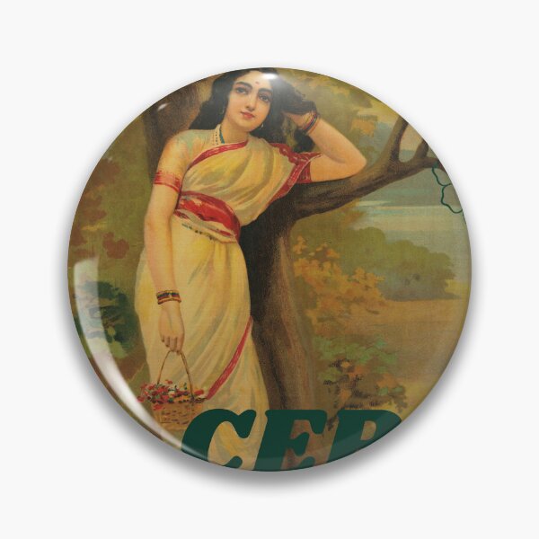 Item preview, Ceres Goddess of Earth Ravi Varma designed and sold by Durgabha Shop.