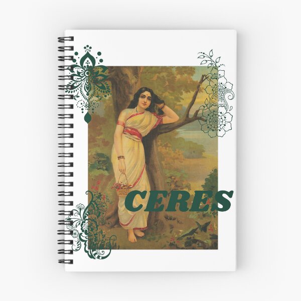 Item preview, Ceres Goddess of Earth Ravi Varma designed and sold by Durgabha Shop.