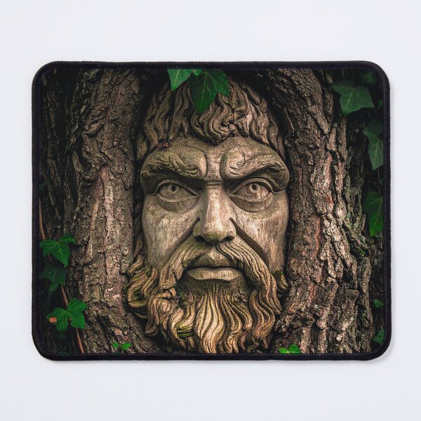 Item preview, Pagan Green Man - design 4 designed and sold by lokiblueguitar.