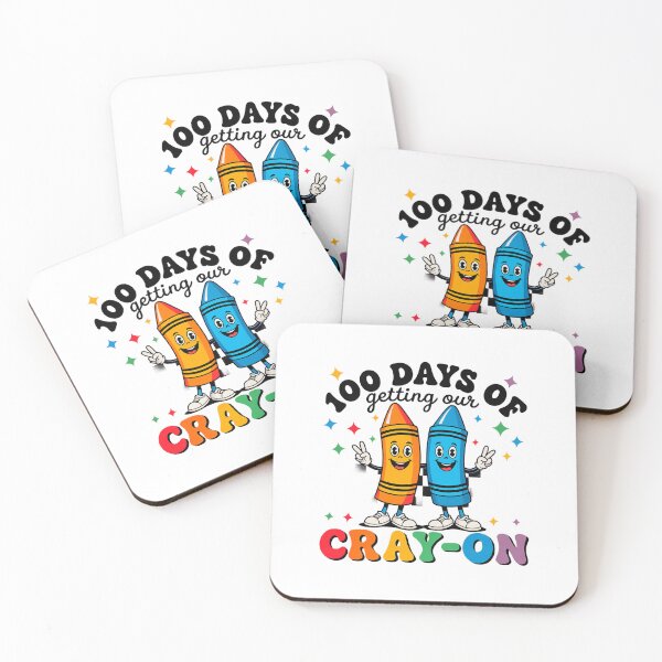 Item preview, 100 days of getting our cray on – Crayon School Art designed and sold by artcultreone.