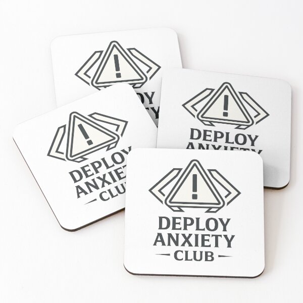 Item preview, Deploy Anxiety Club – Normal Dev Panic Badge designed and sold by techy-rrr.