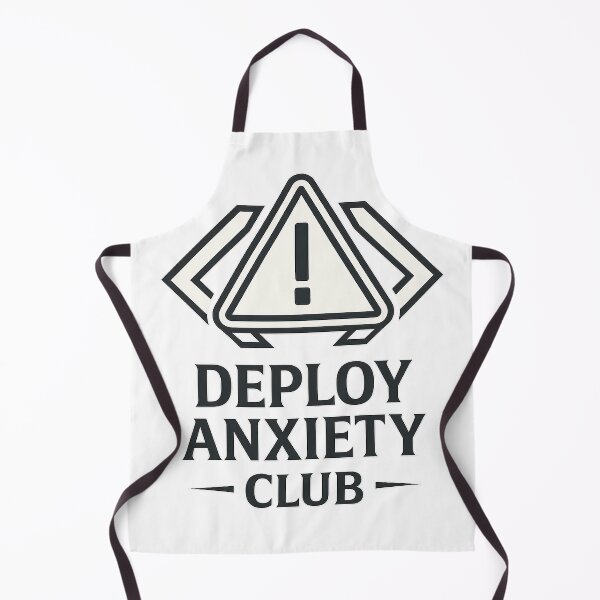 Item preview, Deploy Anxiety Club – Normal Dev Panic Badge designed and sold by techy-rrr.