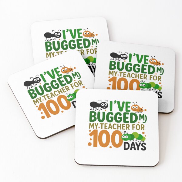 Item preview, i've bugged my teacher for 100 days – School Humor Quote designed and sold by artcultreone.