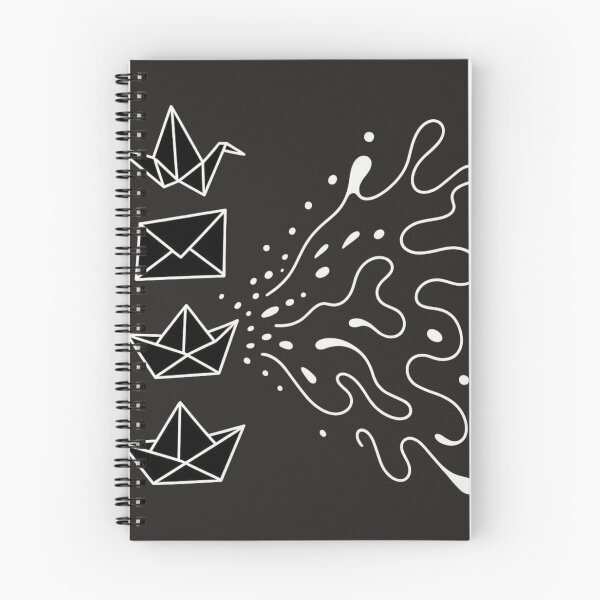Item preview, Origami Paper Art T-Shirt – Creative Crane & Boat Aesthetic Design designed and sold by KDesignCrafts.