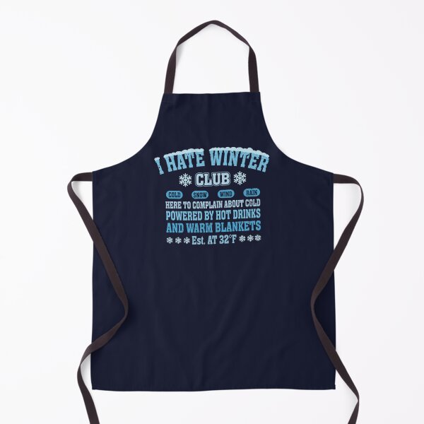 Item preview, I Hate Winter Club – Funny Cold Weather designed and sold by erion5k.