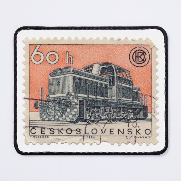 Item preview, Czechoslovakia Railway Train Postage Stamp designed and sold by red-amber65.