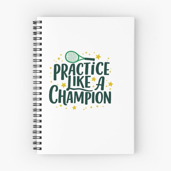 Item preview, practice like a champion tennis – Tennis Quote designed and sold by artcultreone.