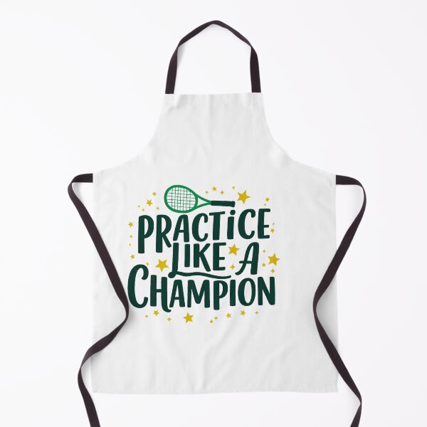 Item preview, practice like a champion tennis – Tennis Quote designed and sold by artcultreone.