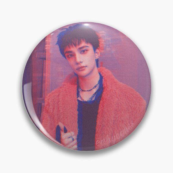 Item preview, HYUNJIN Pink sunset icon  designed and sold by Enhyconss.