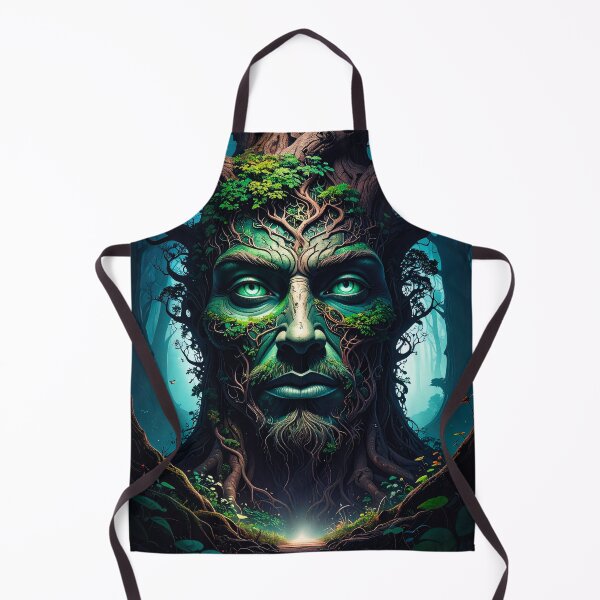 Item preview, Gods of the ancient forest - design 1 designed and sold by lokiblueguitar.
