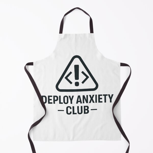 Item preview, Deploy Anxiety Club – Bold Dev Panic Badge designed and sold by techy-rrr.