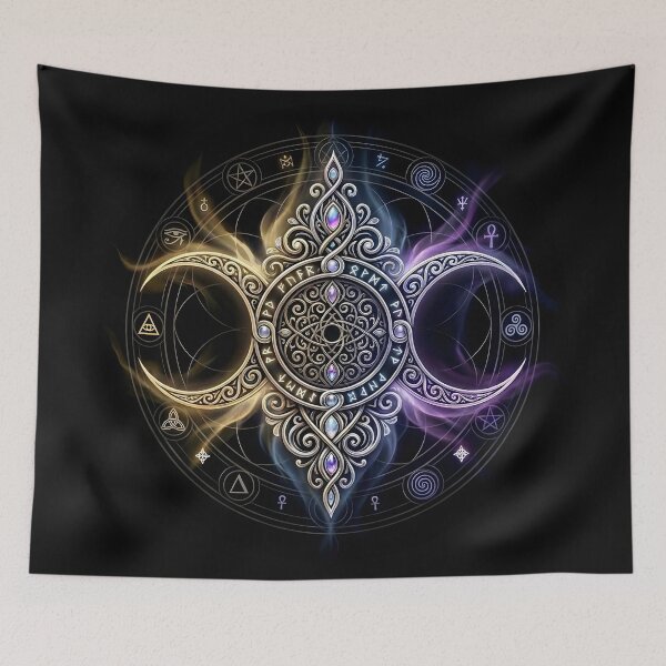 Item preview, Triple Goddess designed and sold by JacquiTaylorArt.