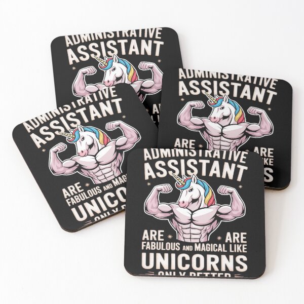 Item preview, Fabolous Administrative Assistant Unicorn Admin Assistant designed and sold by RoyTill0Art.
