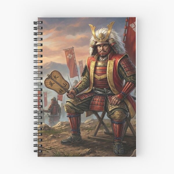 Item preview, Takeda Shingen — The Tiger of Kai on the Battlefield 武田信玄 ― 甲斐の虎・戦陣の静座 designed and sold by Mori-no-Akari.