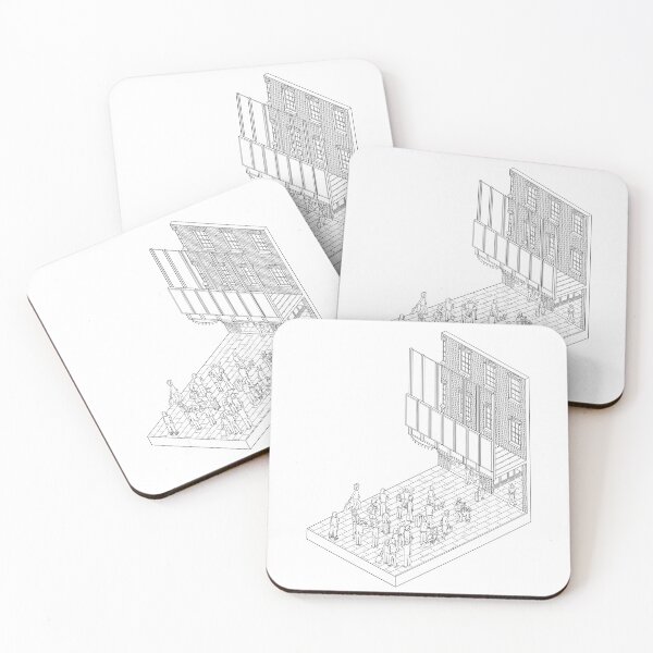 Item preview, Kings Cross, London, Linework designed and sold by Elliot Pick.