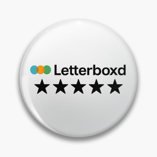 Item preview, Letterboxd 5 Stars - Cinema Film Review Rating App Logo Art designed and sold by LoomisDreams.