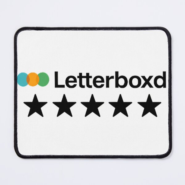 Item preview, Letterboxd 5 Stars - Cinema Film Review Rating App Logo Art designed and sold by LoomisDreams.