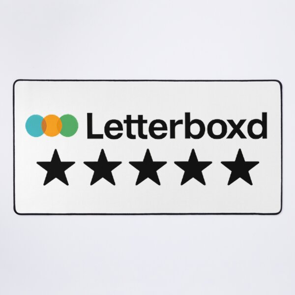 Item preview, Letterboxd 5 Stars - Cinema Film Review Rating App Logo Art designed and sold by LoomisDreams.
