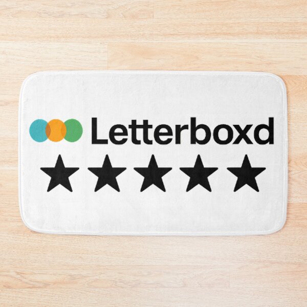 Item preview, Letterboxd 5 Stars - Cinema Film Review Rating App Logo Art designed and sold by LoomisDreams.